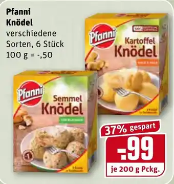 REWE Kaufpark Pfanni Knödel 200g Angebot