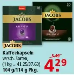 Multi Markt Jacobs Kaffee kapseln Angebot