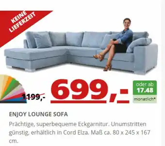 Seats and Sofas Lounge Sofa Enjoy Angebot