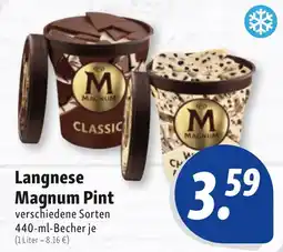 Nah & Frisch Langnese Magnum Pint Angebot