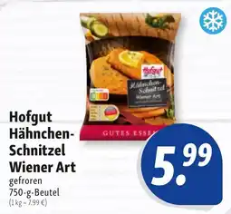 Nah & Frisch Hofgut Hähnchen-Schnitzel Wiener Art Angebot