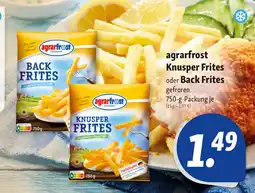 Nah & Frisch agrarfrost Knusper Frites oder Back Frites Angebot