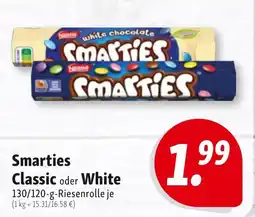Nah & Frisch Smarties Classic oder White Angebot
