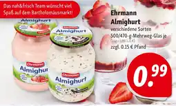 Nah & Frisch Ehrmann Almighurt Angebot