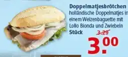 Multi Markt Doppelmatjesbrötchen Angebot