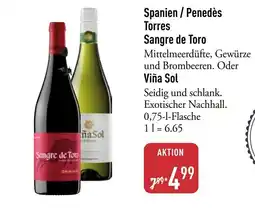 Galeria Markthalle Torres Sangre de Toro Angebot