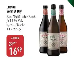 Galeria Markthalle Lustau Vermut Dry Angebot