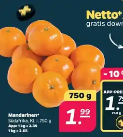 Netto Mandarinen* Angebot