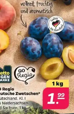 Netto GO Regio Deutsche Zwetschen* Angebot