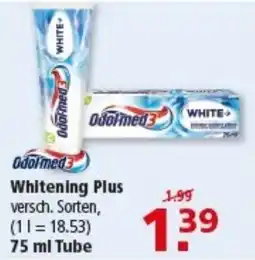 Multi Markt Odolmed3 Whitening Plus Angebot