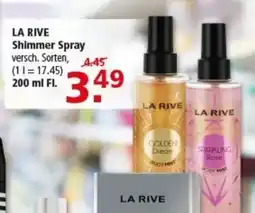 Multi Markt LA RIVE Shimmer Spray Angebot