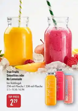 Galeria Markthalle True Fruits Smoothies oder No Lemonade Angebot