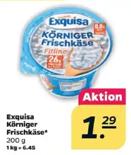 Netto Exquisa Körniger Frischkäse Angebot