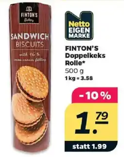 Netto FINTON'S Doppelkeks Rolle* Angebot