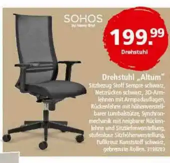 Segmüller Sohos Drehstuhl „altum“ Angebot