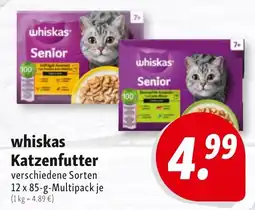 Nah & Frisch whiskas Katzenfutter Angebot