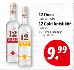 Nah & Frisch 12 Ouzo Gold Anislikör Angebot