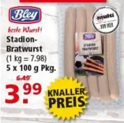 Multi Markt Bley Stadion-Bratwurst Angebot