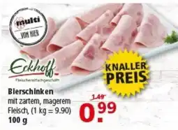 Multi Markt Eckhoff Bierschinken Angebot