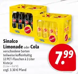 Nah & Frisch Sinalco Limonade oder Cola Angebot