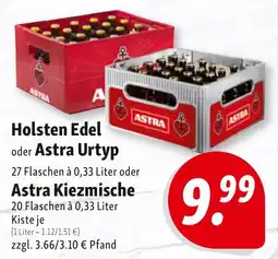 Nah & Frisch Holsten Edel oder Astra Urtyp Angebot