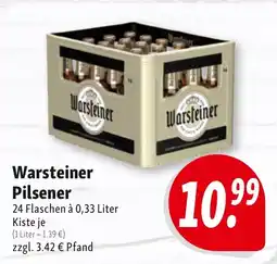 Nah & Frisch Warsteiner Pilsener Angebot