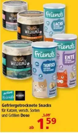Multi Markt Gefriergetrocknete Snacks für Katzen Angebot