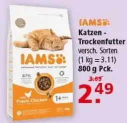 Multi Markt IAMS Katzen-Trockenfutter Angebot