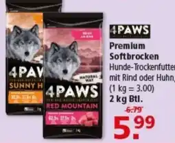 Multi Markt 4PAWS Premium Softbrocken Angebot