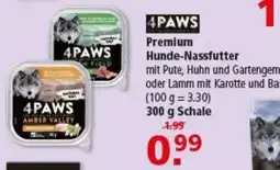 Multi Markt 4PAWS Premium Hunde-Nassfutter Angebot