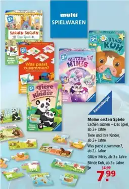 Multi Markt Ravensburger Meine ersten Spiele Angebot