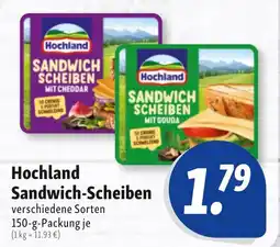 Nah & Frisch Hochland Sandwich-Scheiben Angebot