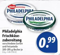 Nah & Frisch Philadelphia Frischkäsezubereitung Angebot