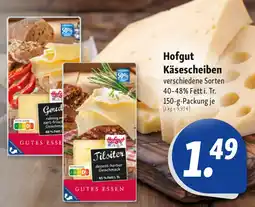 Nah & Frisch Hofgut Käsescheiben Angebot