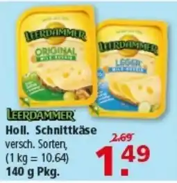 Multi Markt LEERDAMMER Holl. Schnittkäse Angebot