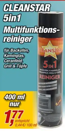 Posten Börse CLEANSTAR 5in1 Multifunktions-reiniger Angebot