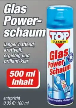 Posten Börse TOP CLEANER Glas Powerschaum Angebot