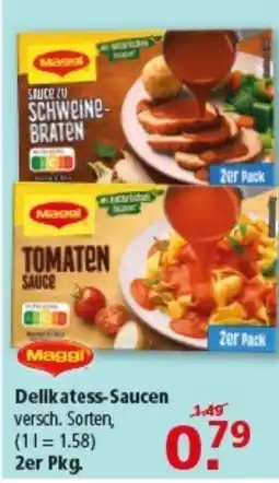 Multi Markt Maggi Delikatess-Saucen Angebot
