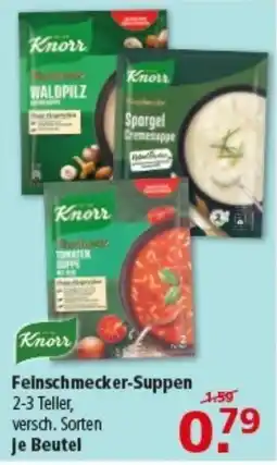 Multi Markt Knorr Feinschmecker-Suppen Angebot
