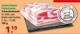 Multi Markt Ammerländer Edelschwein Schweinebauch Angebot