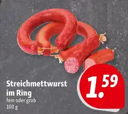 Nah & Frisch Streichmettwurst im Ring Angebot