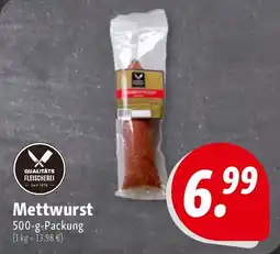 Nah & Frisch Mettwurst Angebot