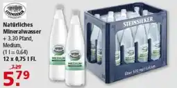 Multi Markt Natürliches Mineralwasser STEINSIEKER Angebot