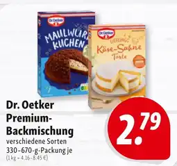 Nah & Frisch Dr. Oetker Premium-Backmischung Angebot