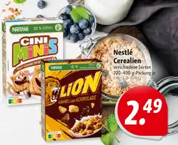 Nah & Frisch Nestlé Cerealien Angebot