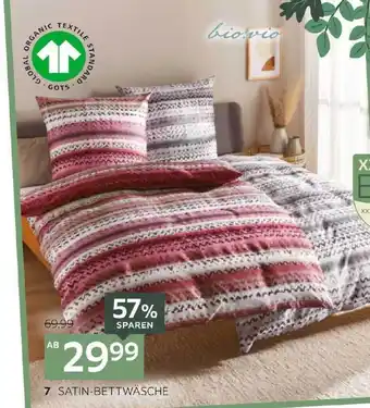 dodenhof Bio Vio Satin Bettwäsche Angebot