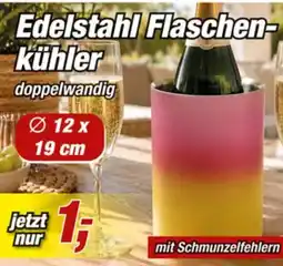 Posten Börse Edelstahl Flaschenkühler doppelwandig Angebot