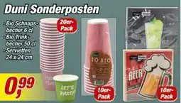 Posten Börse Duni Sonderposten Angebot