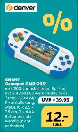 Netto denver Gamepad GMP-295 Angebot
