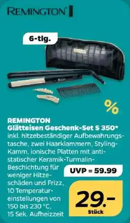 Netto REMINGTON Glätteisen Geschenk-Set S 350 Angebot